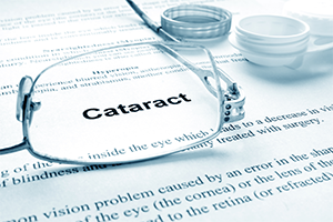 Cataract surgery button